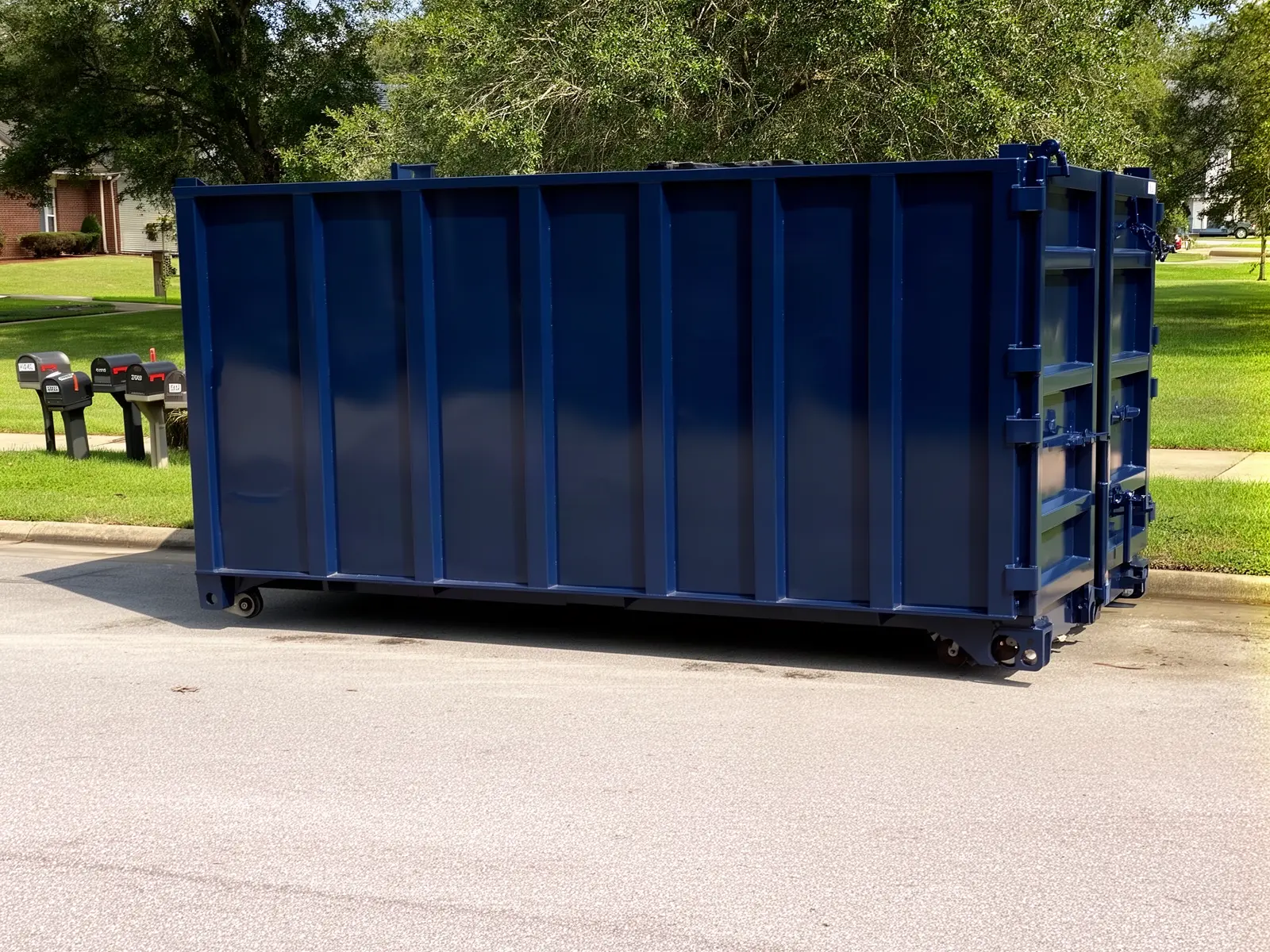 Roll-off dumpster from H & N Dumpster Rental in Springfield, MO